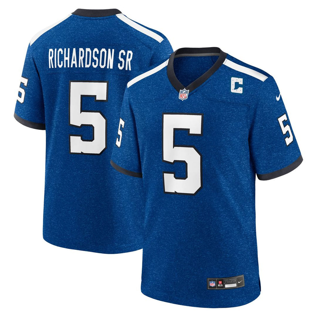 Anthony Richardson Sr. Indianapolis Colts Alternate Indiana Nights Game Jersey - Royal Blue