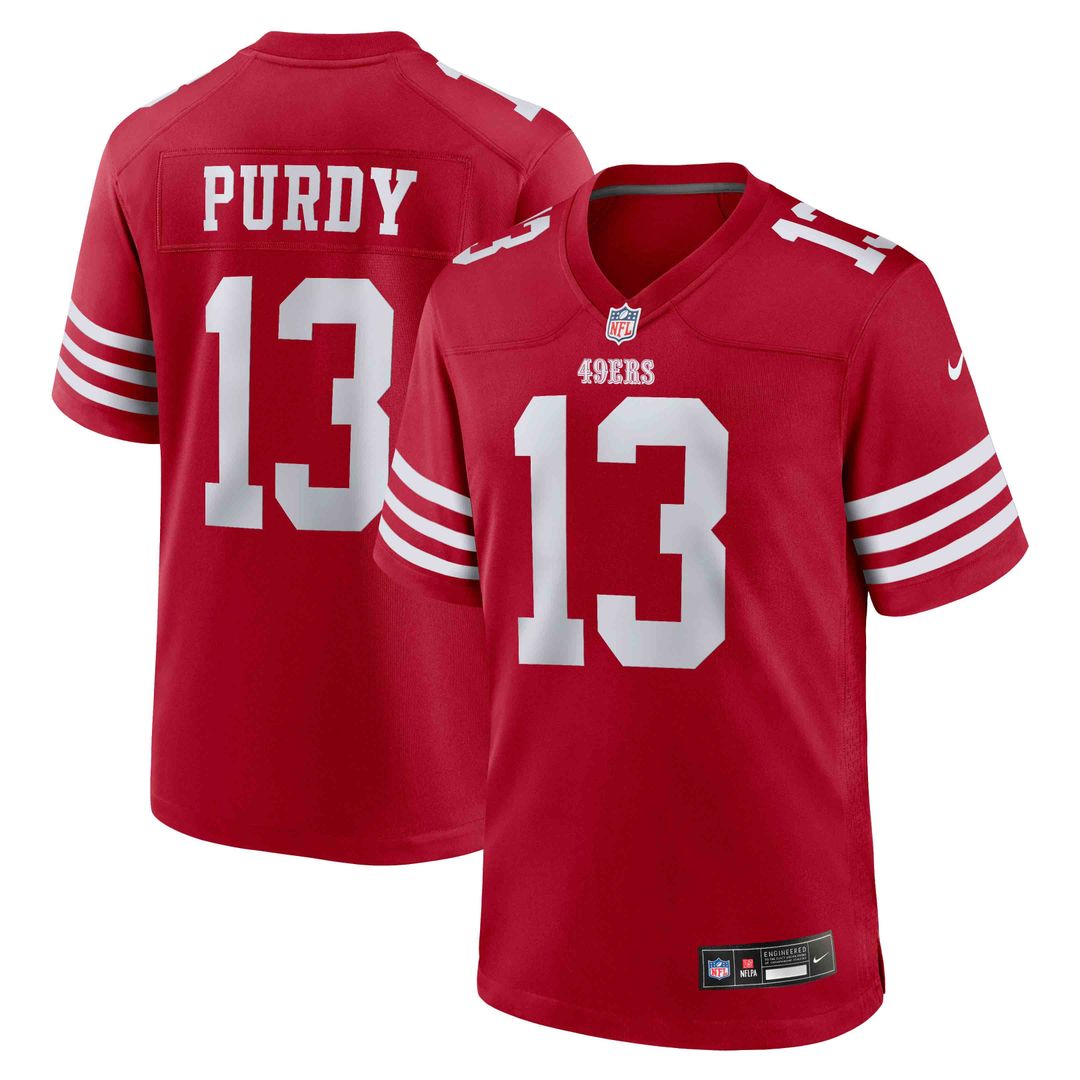 Brock Purdy San Francisco 49ers Game Jersey - White