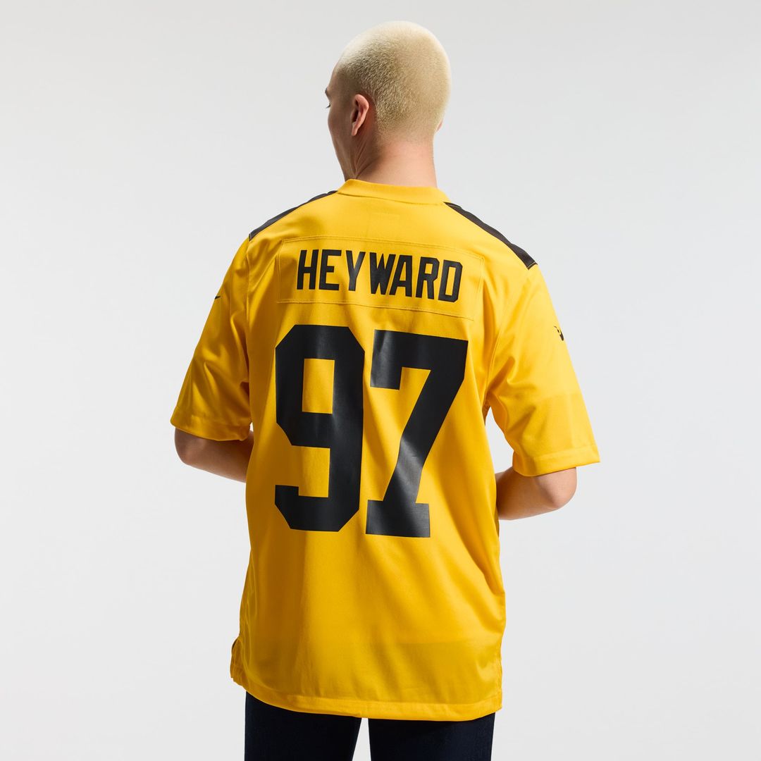 Cameron Heyward Pittsburgh Steelers Alternate 1933 Throwback Game Jersey - Gold