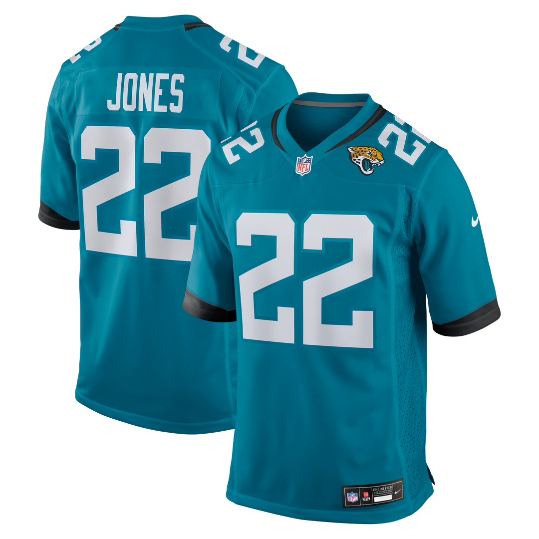 Jarrian Jones Jacksonville Jaguars Game Jersey - Teal