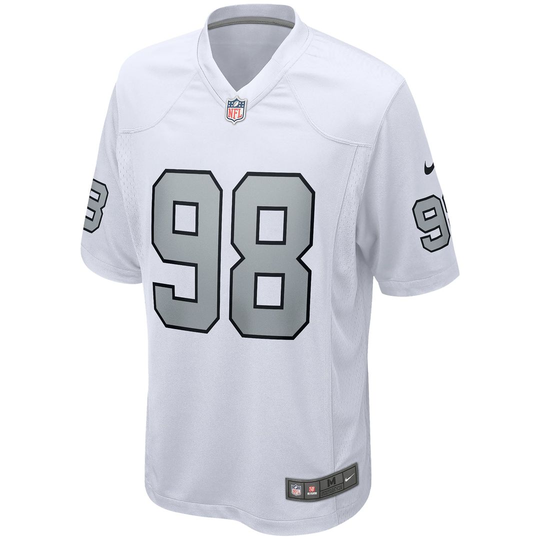 Maxx Crosby Las Vegas Raiders Game Jersey - Black