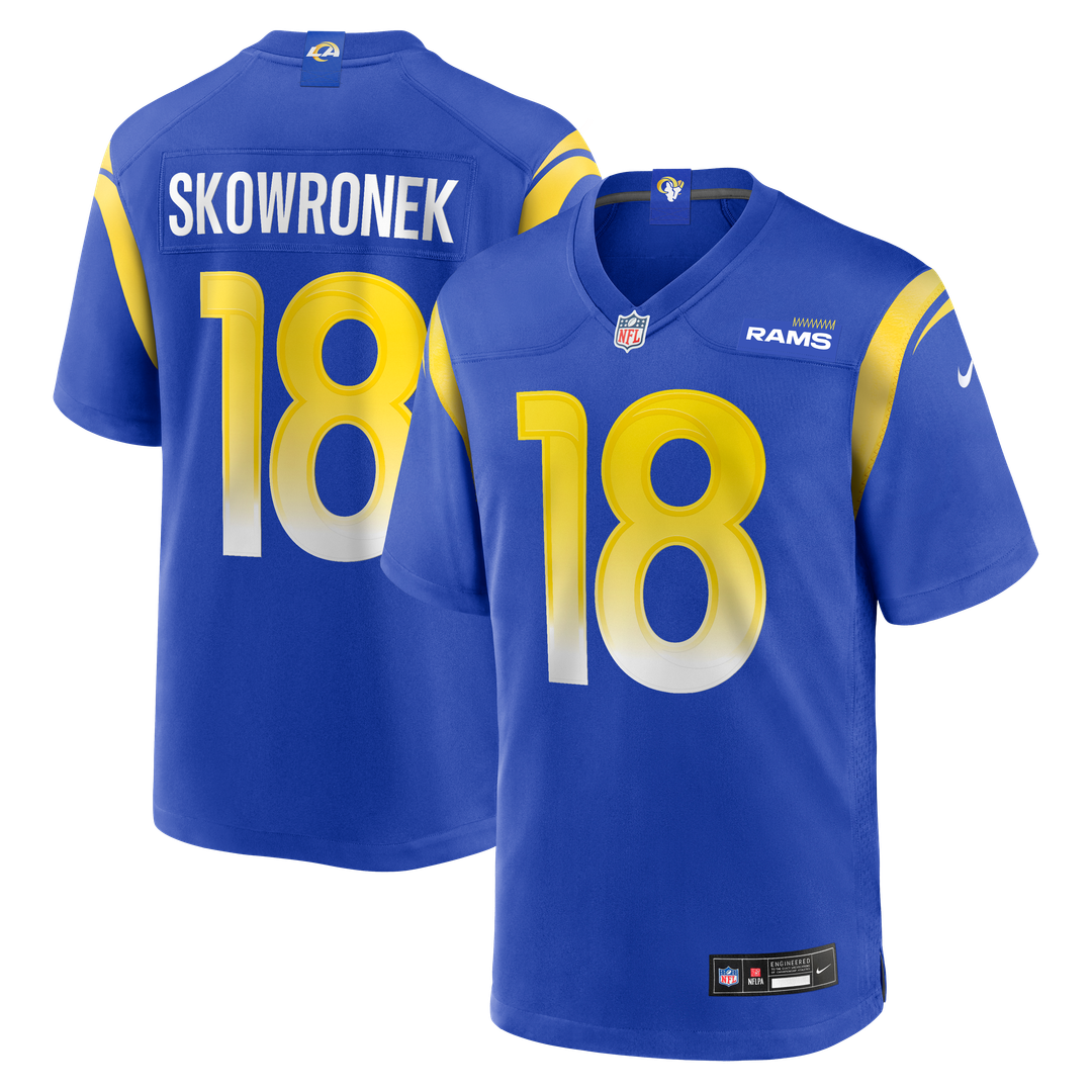 Ben Skowronek Los Angeles Rams Game Jersey - Royal Blue