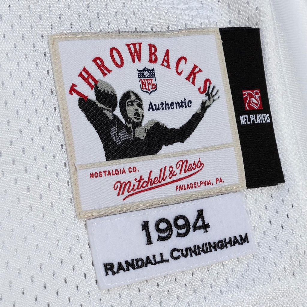 Randall Cunningham Philadelphia Eagles 1994 Authentic Throwback Jersey - White