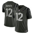 Joe Namath New York Jets Rivalries Collection Stitched Limited Jersey - Green