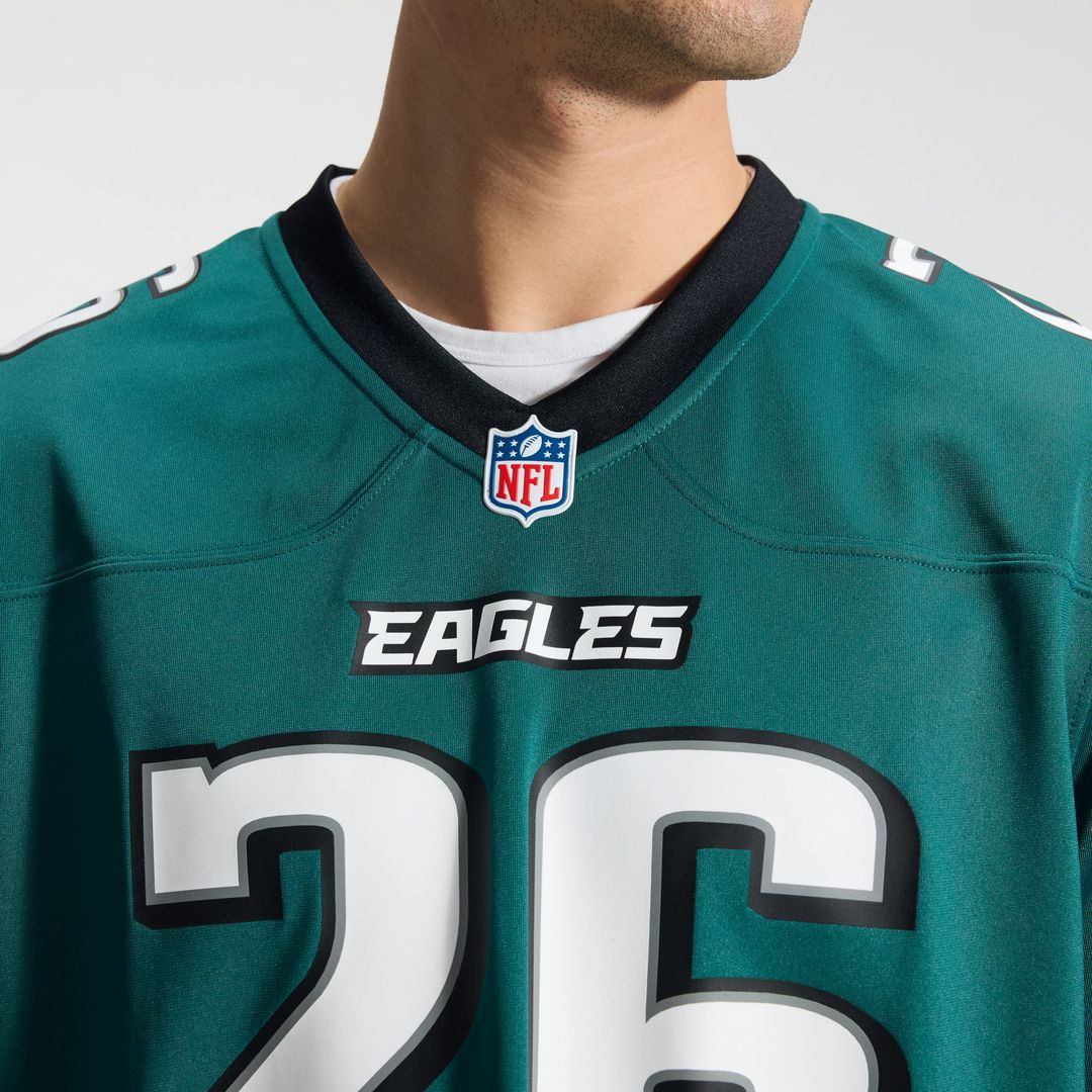 Saquon Barkley Philadelphia Eagles Alternate Game Jersey - Black