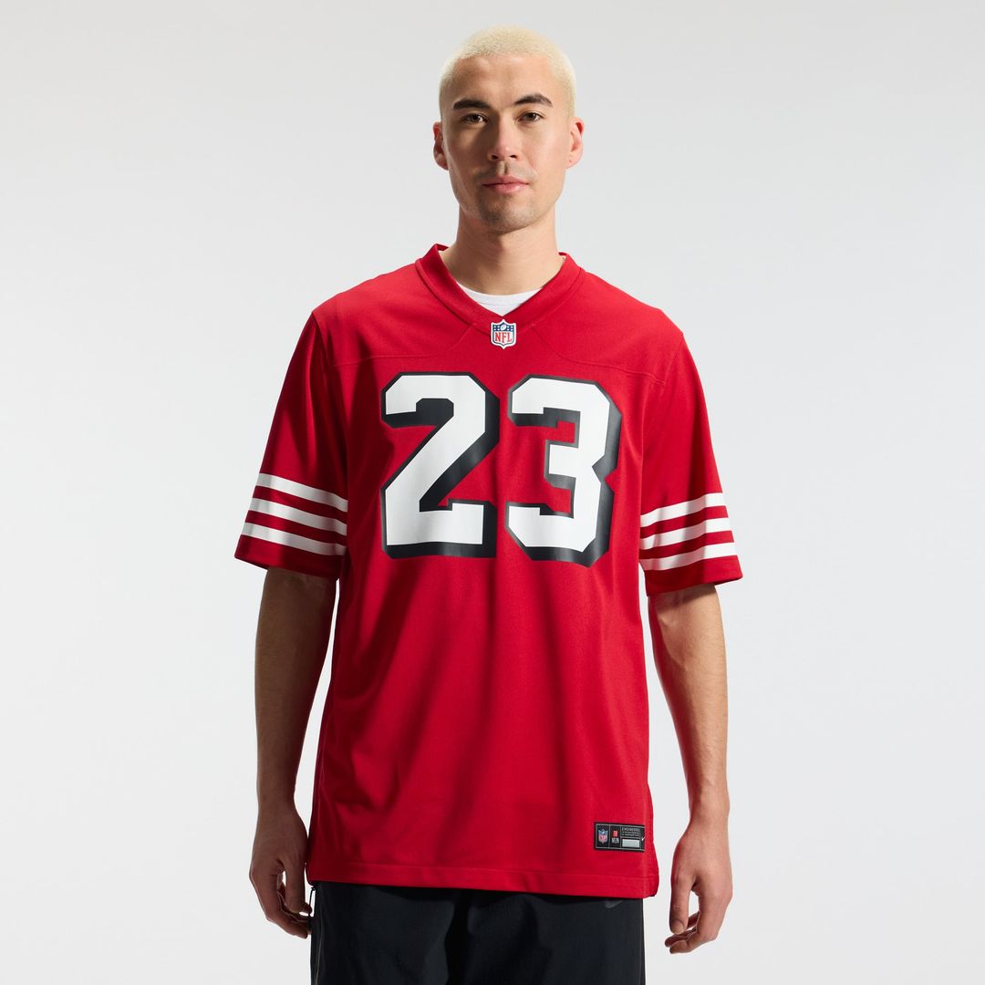 Christian McCaffrey San Francisco 49ers Alternate Game Jersey - Scarlet