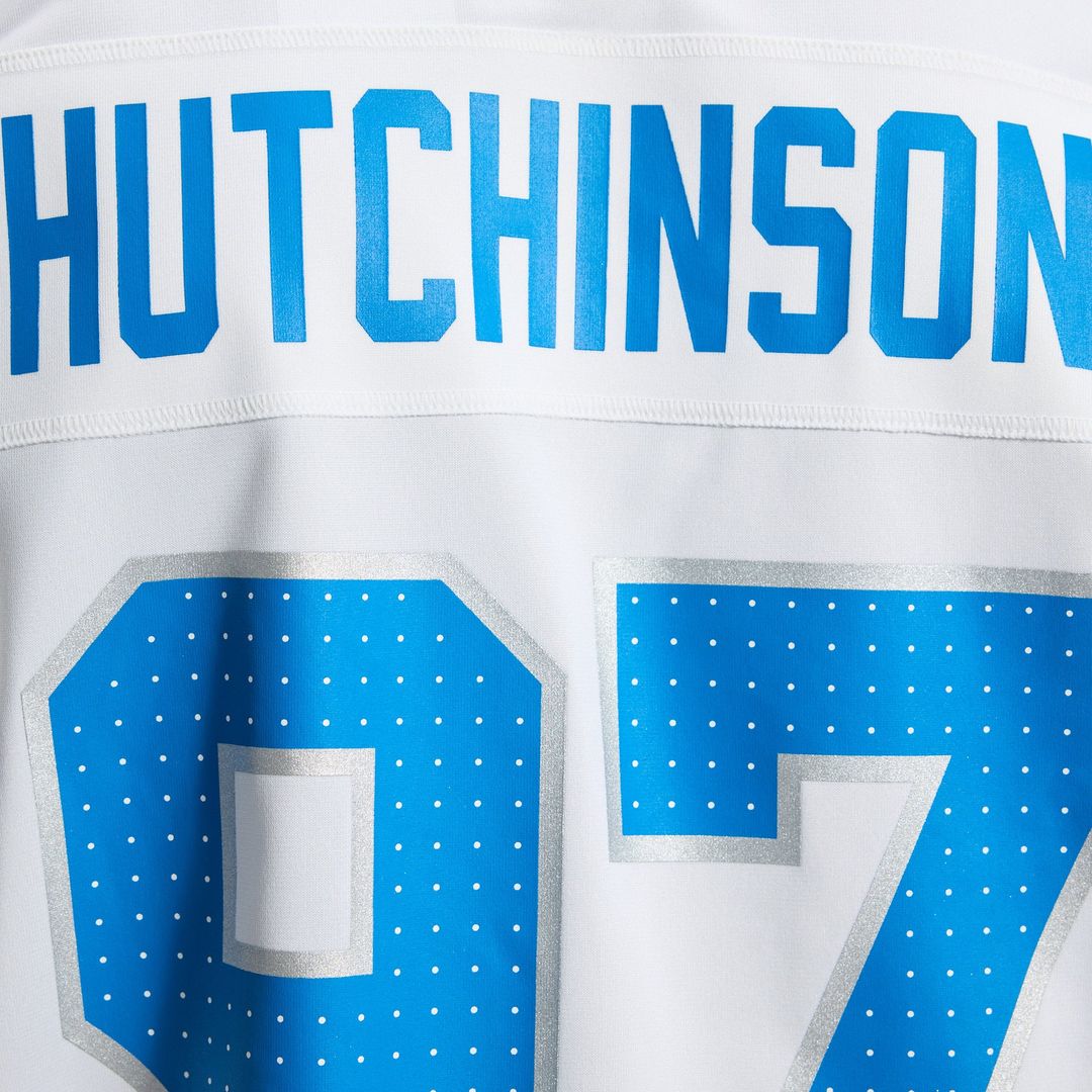 Aidan Hutchinson Detroit Lions Game Jersey - White