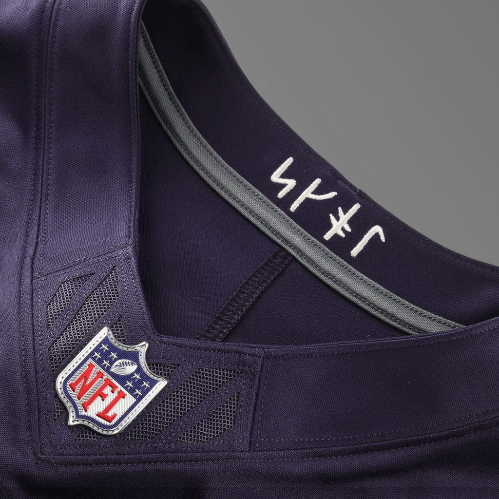 Andrew Van Ginkel Minnesota Vikings 2026 Rivalries Collection Stitched Limited Jersey - Purple