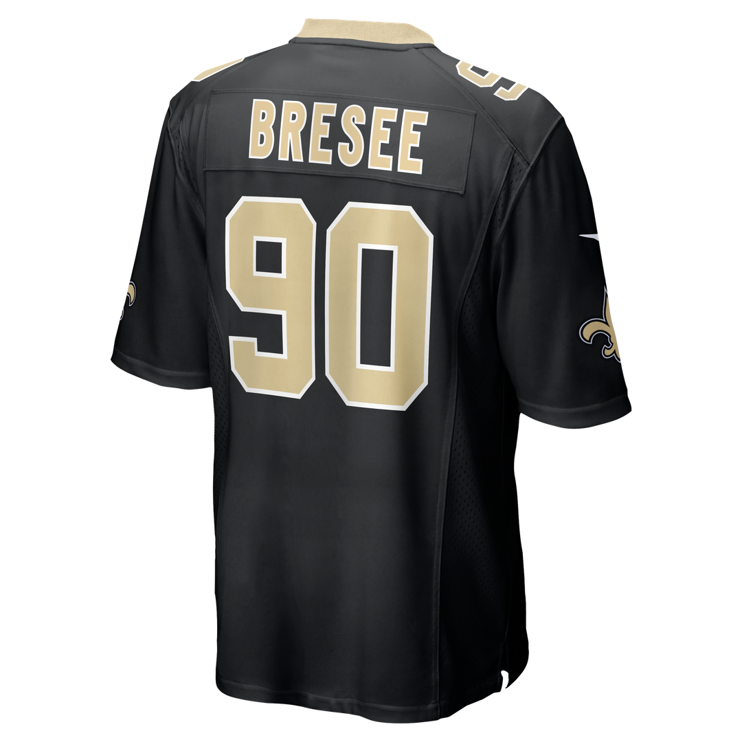 Bryan Bresee New Orleans Saints Game Jersey - Black