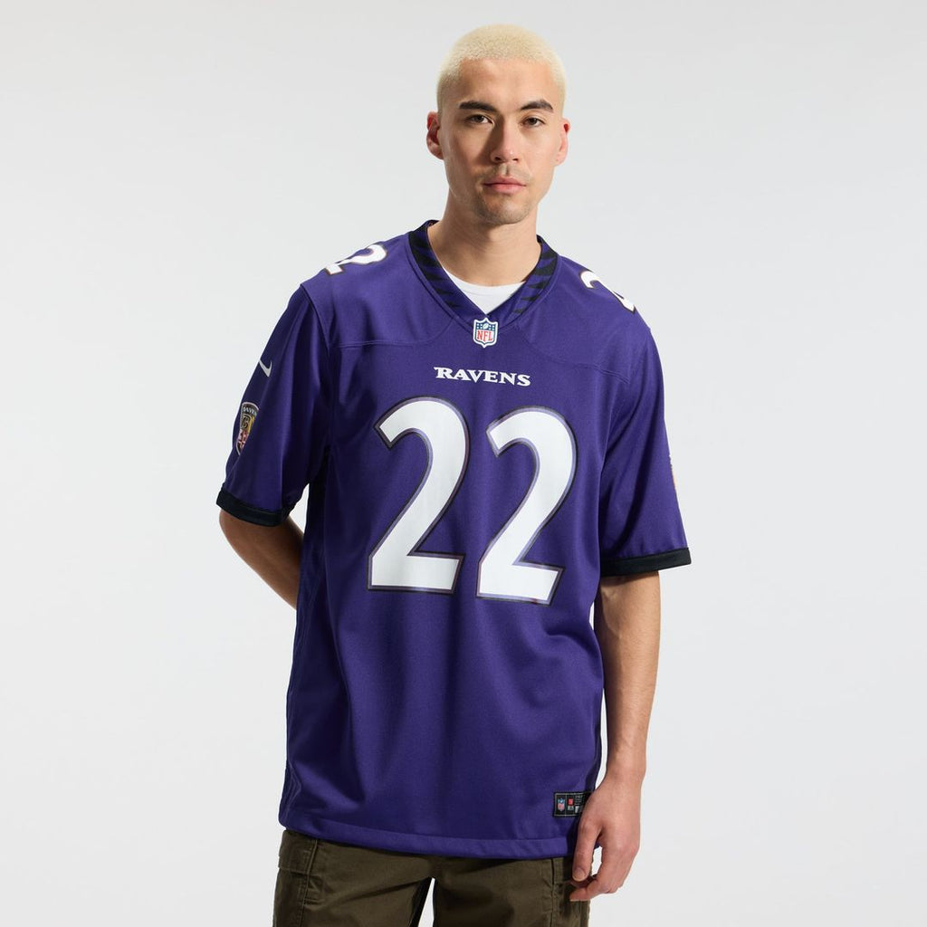 Derrick Henry Baltimore Ravens Game Jersey - Purple