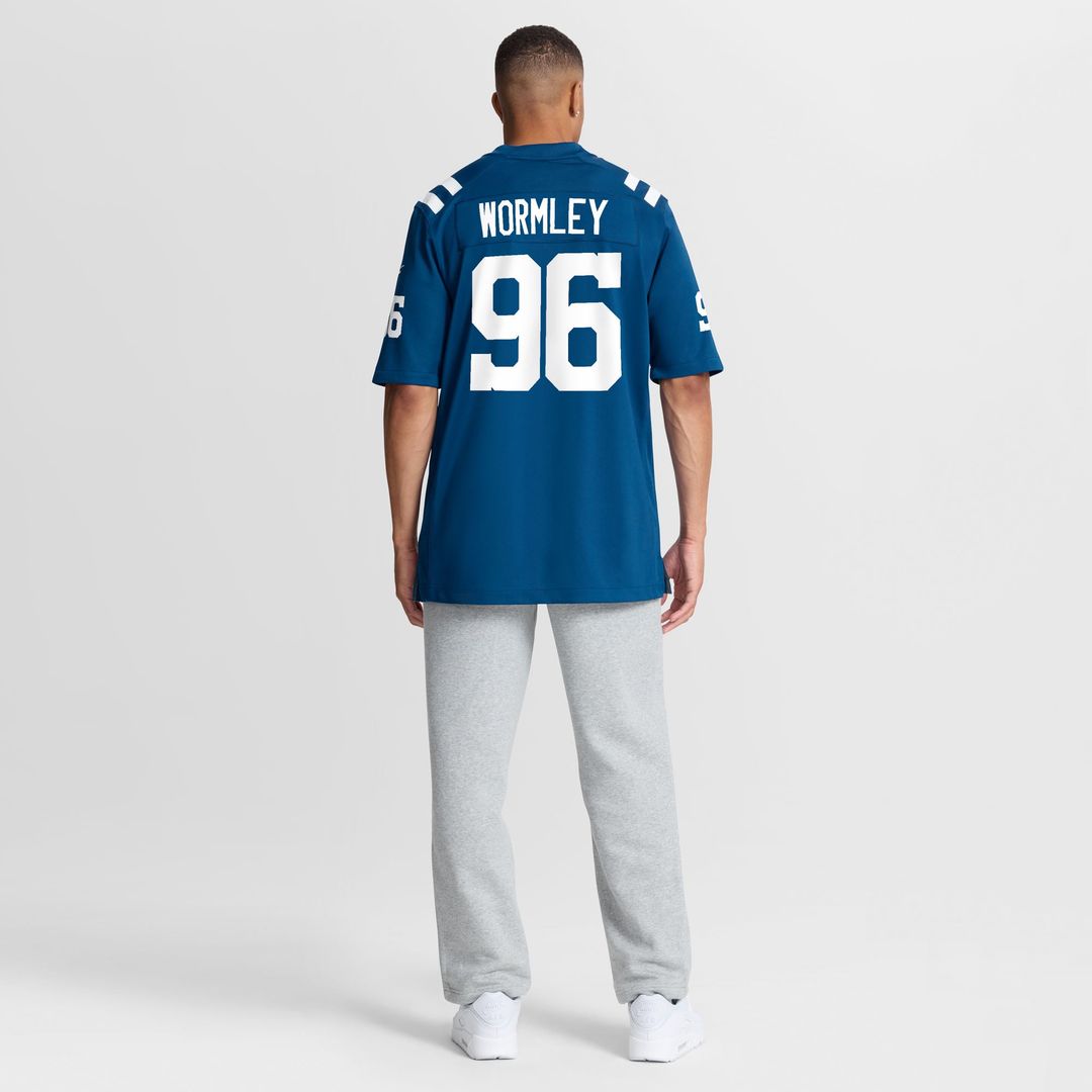 Chris Wormley Indianapolis Colts Game Jersey - Royal Blue