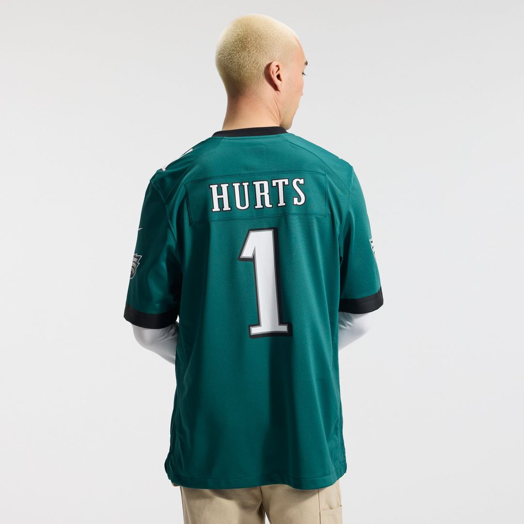 Jalen Hurts Philadelphia Eagles Alternate Game Jersey - Black