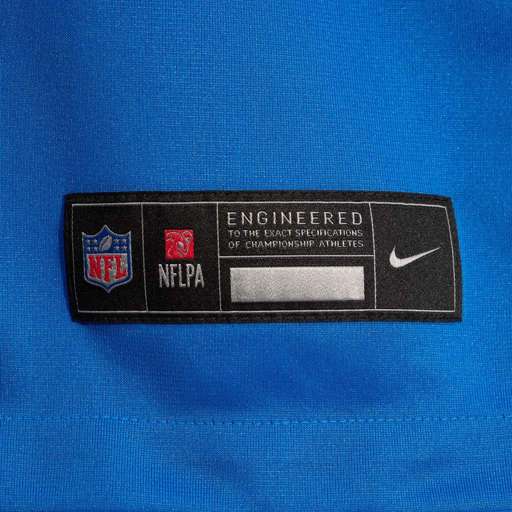 Christian Izien Detroit Lions Game Jersey - Blue