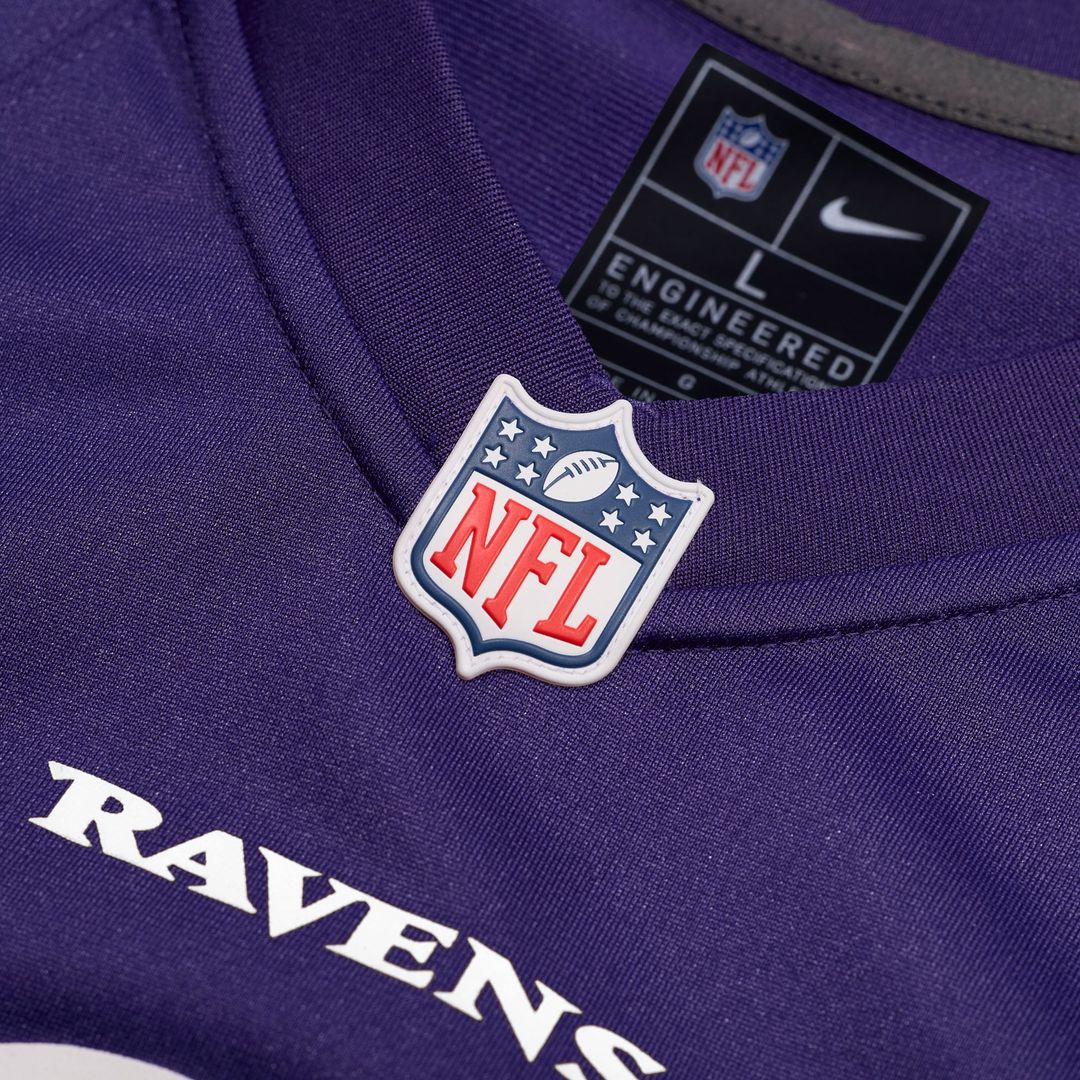 Steve McNair Baltimore Ravens Game Jersey - Purple