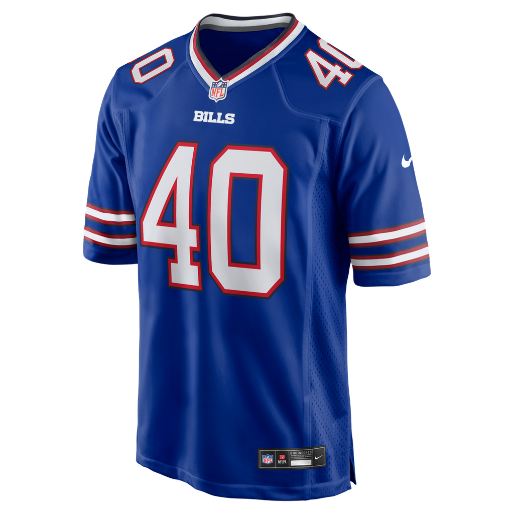 Matthew Wright Buffalo Bills Game Jersey - Royal Blue