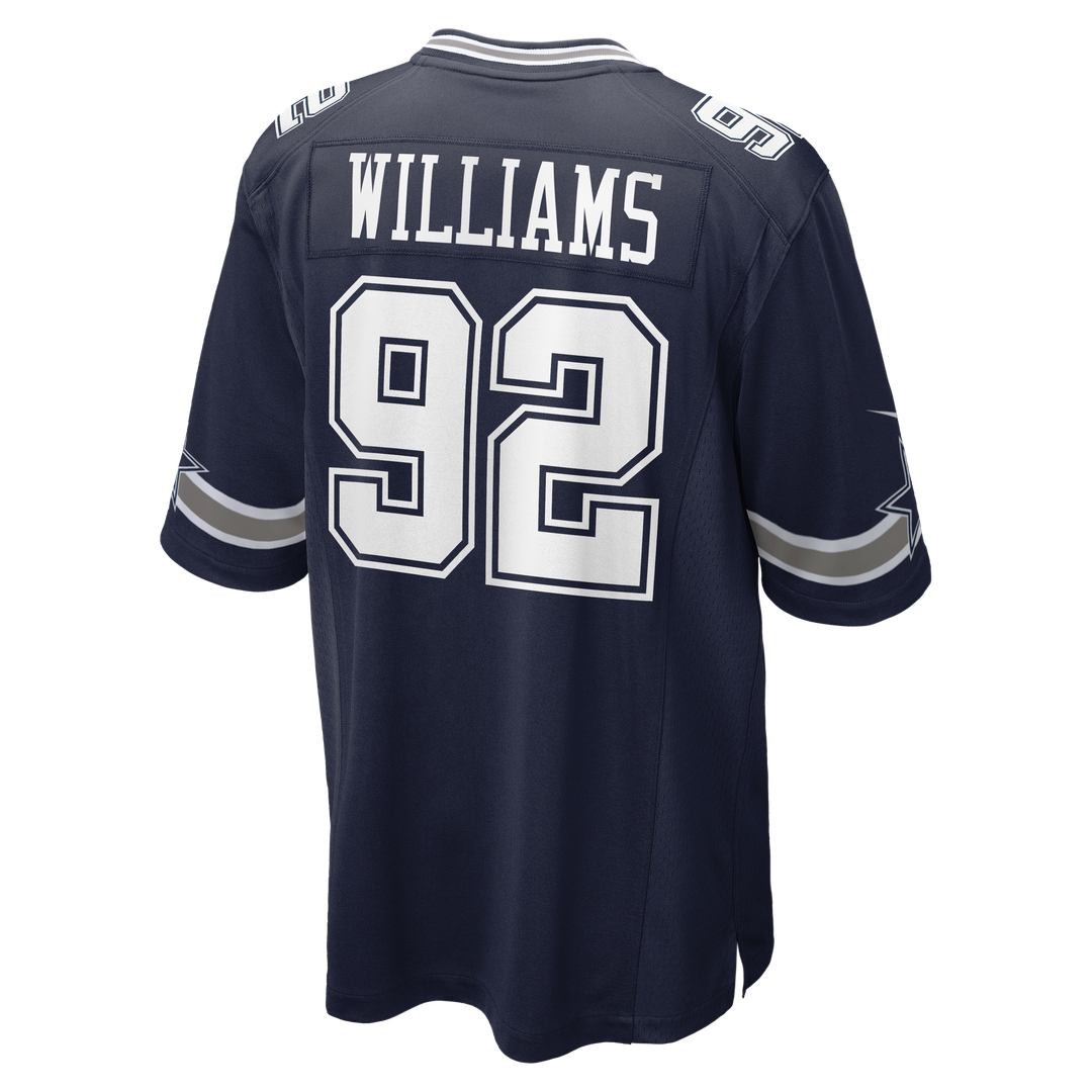 Quinnen Williams Dallas Cowboys Game Jersey - Navy