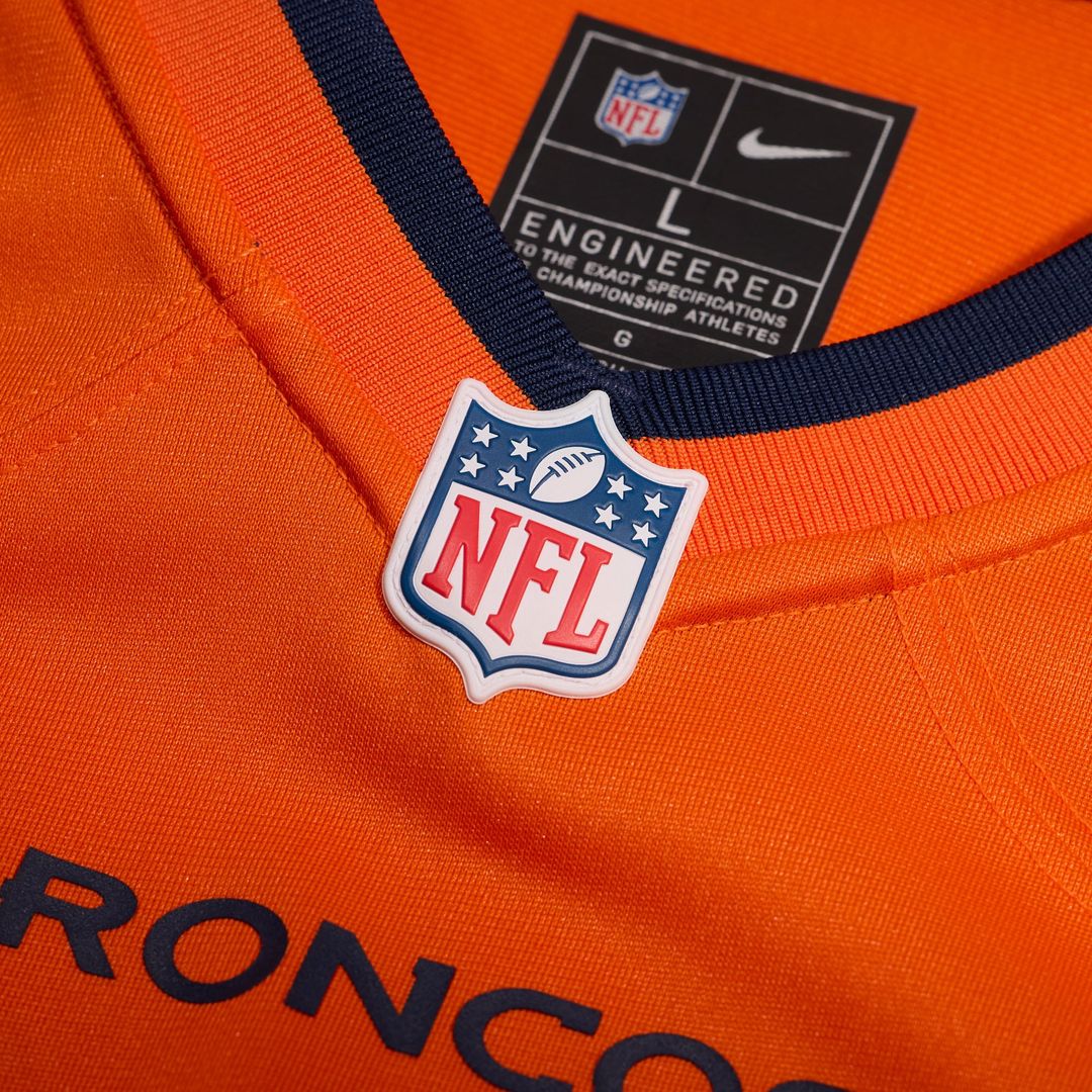 Zach Allen Denver Broncos Game Jersey - Orange