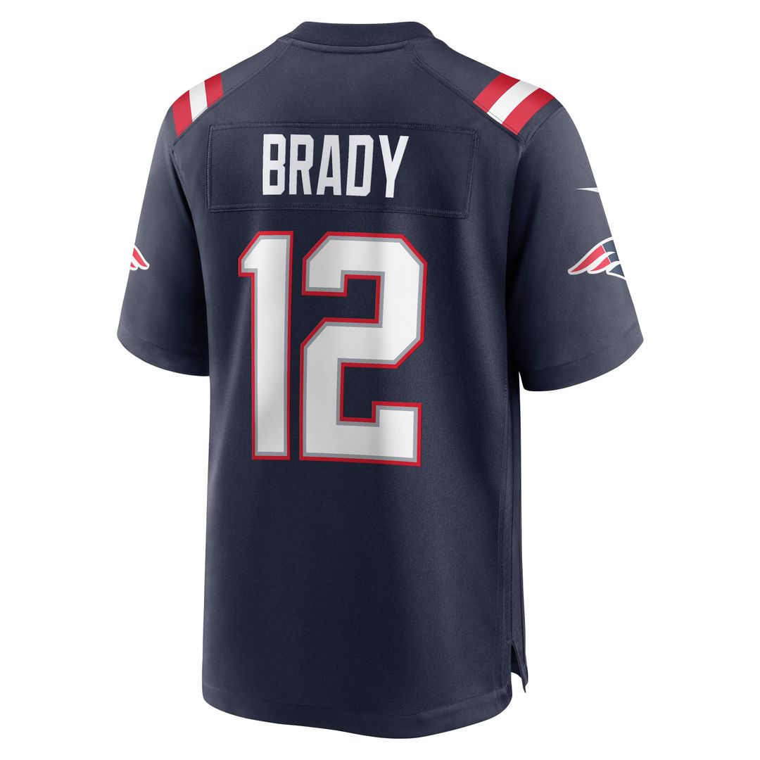 Tom Brady New England Patriots Alternate Game Jersey - Red