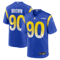Earnest Brown IV Los Angeles Rams Game Jersey - Royal Blue