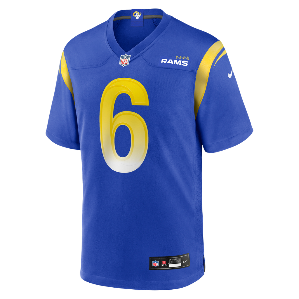 Tre'Vius Hodges-Tomlinson Los Angeles Rams Game Jersey - Royal Blue
