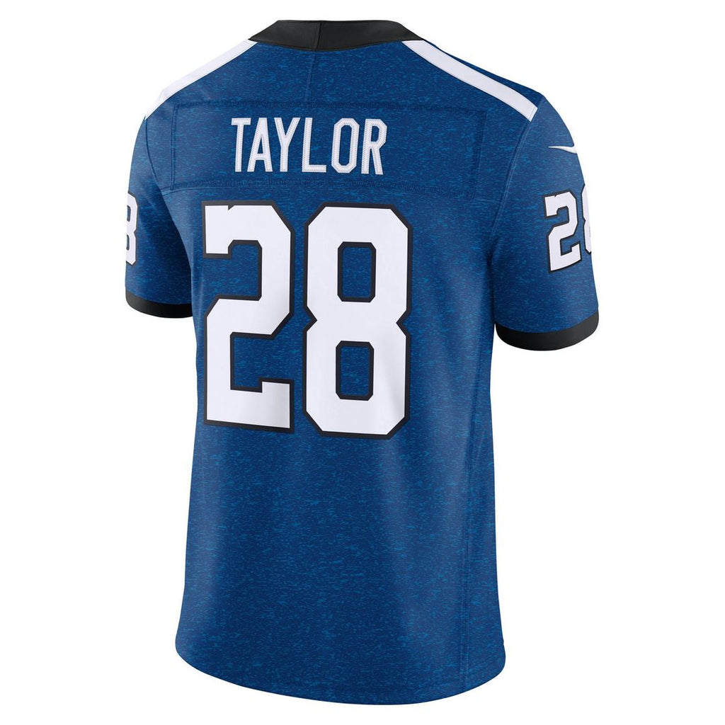 Jonathan Taylor Indianapolis Colts Alternate Indiana Nights Vapor F.U.S.E. Stitched Limited Jersey - Royal Blue