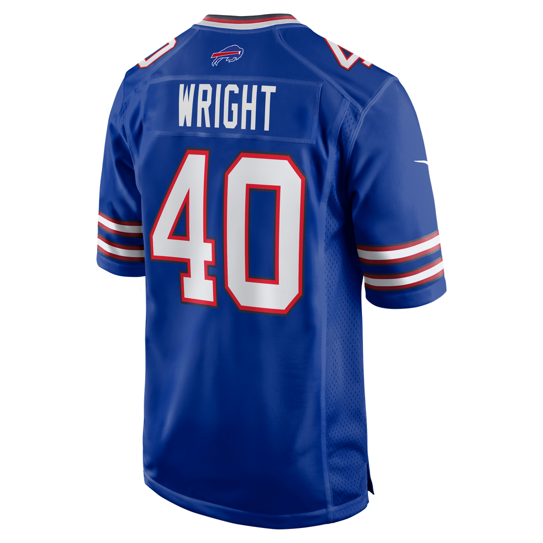 Matthew Wright Buffalo Bills Game Jersey - Royal Blue