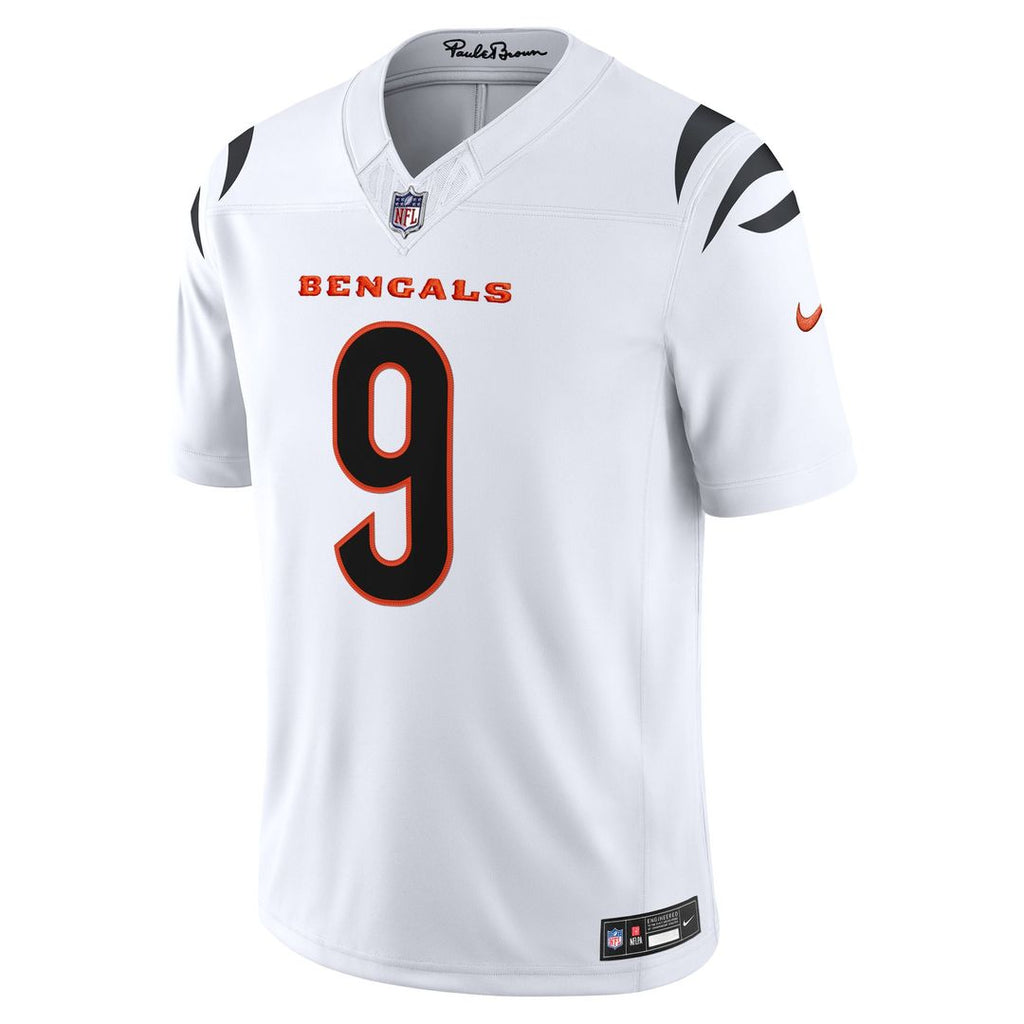 Joe Burrow Cincinnati Bengals Alternate Vapor F.U.S.E. Stitched Limited Jersey - Orange