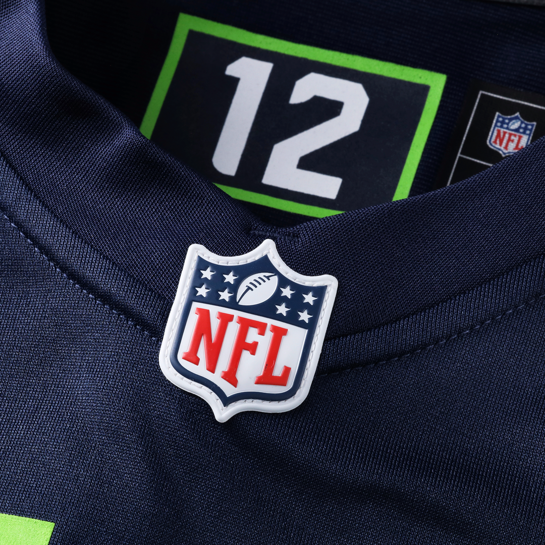 Anthony Bradford Seattle Seahawks Game Jersey - College Navy