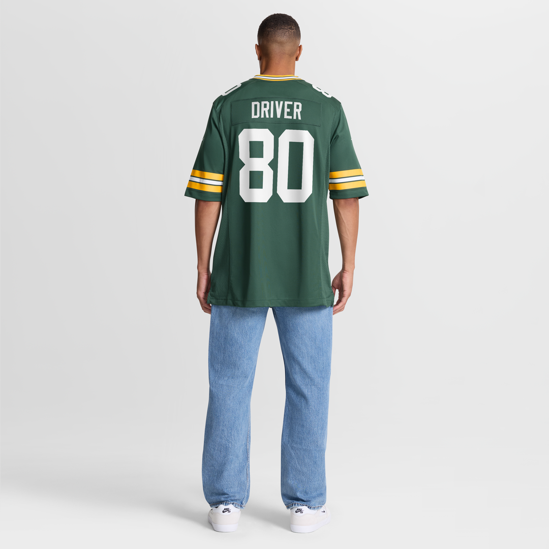 Donald Driver Green Bay Packers Game Jersey - Green