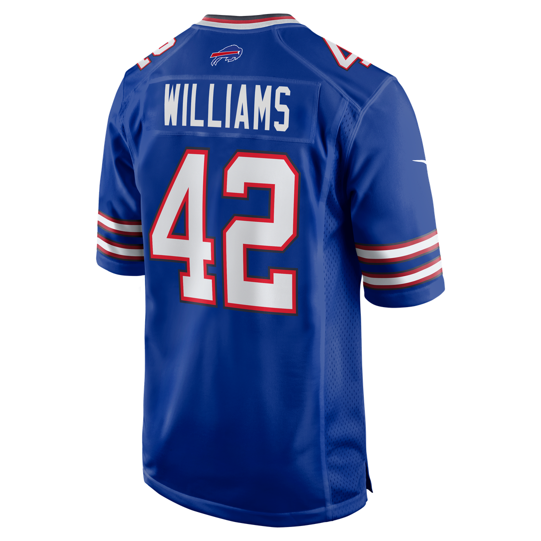 Dorian Williams Buffalo Bills Home Game Jersey - Royal Blue