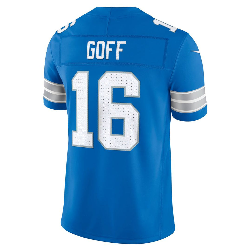 Jared Goff Detroit Lions Alternate Vapor F.U.S.E. Stitched Limited Jersey - Black