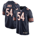Logan Jones Chicago Bears Game Jersey - Navy