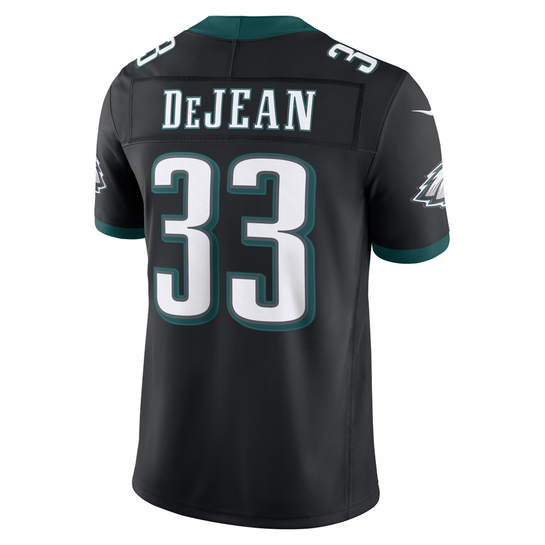 Cooper DeJean Philadelphia Eagles Alternate Vapor F.U.S.E. Stitched Limited Jersey - Black