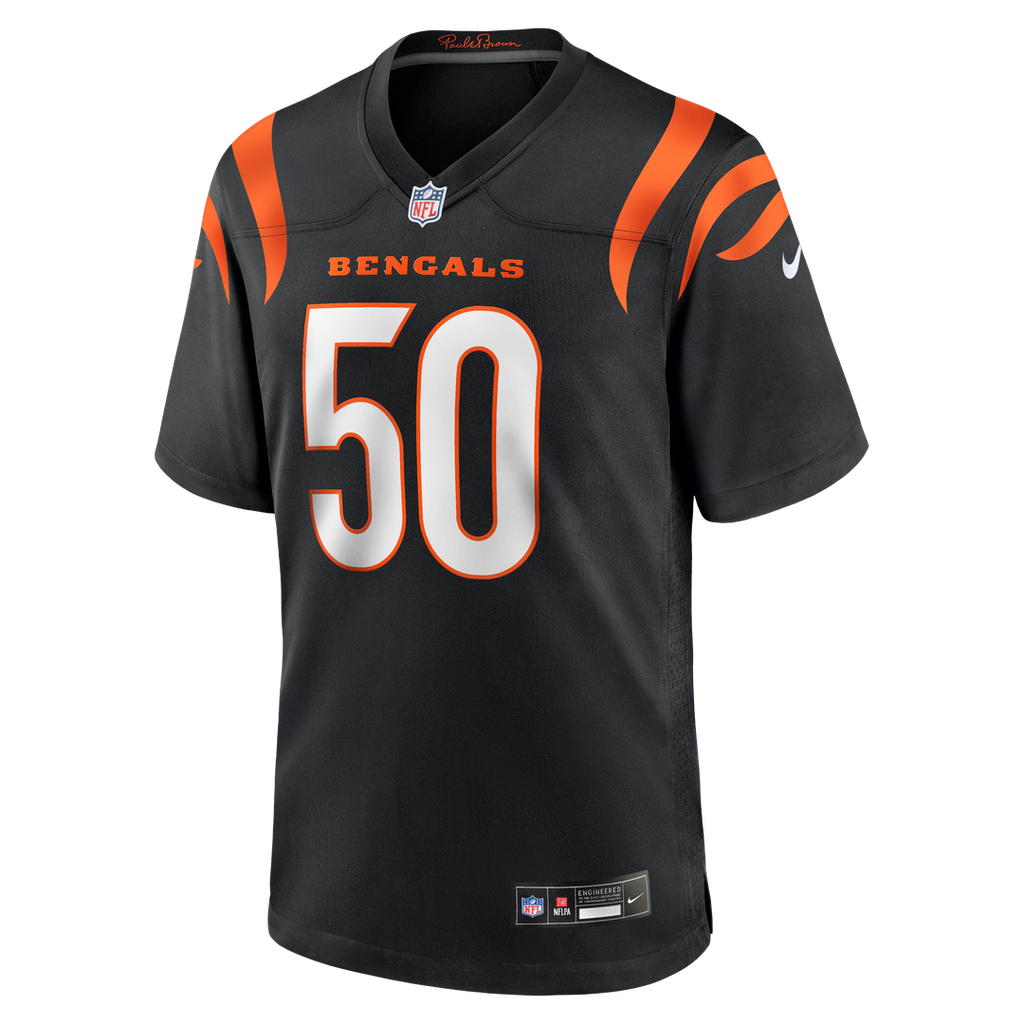 Shaka Heyward Cincinnati Bengals Game Jersey - Black