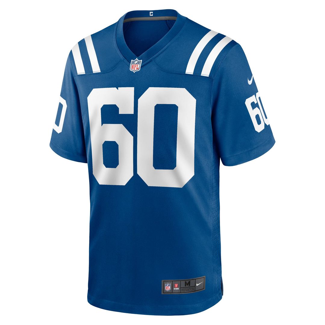 Tanor Bortolini Indianapolis Colts Game Jersey - Royal Blue