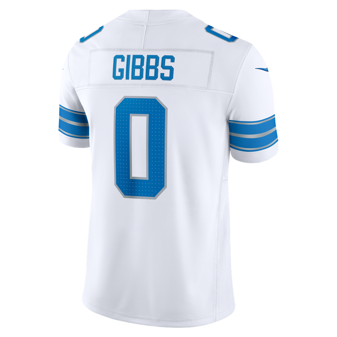 Jahmyr Gibbs Detroit Lions Vapor F.U.S.E. Stitched Limited Jersey - White