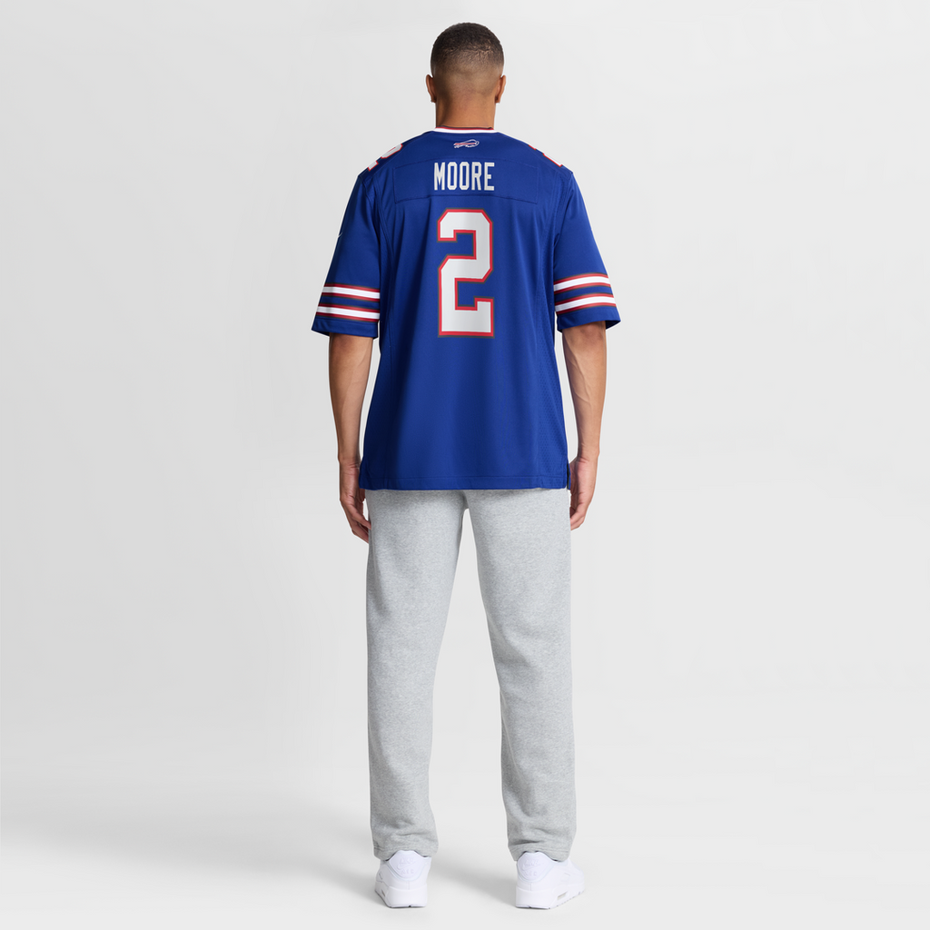 D.J. Moore Buffalo Bills Game Jersey - Royal Blue