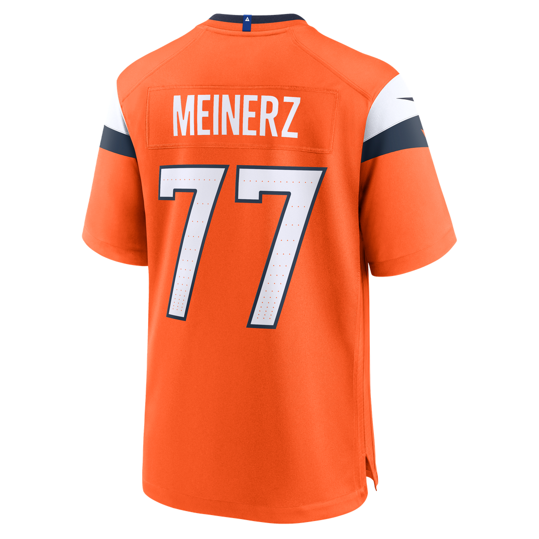 Quinn Meinerz Denver Broncos Game Jersey - Orange
