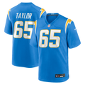 Logan Taylor Los Angeles Chargers Game Jersey - Powder Blue