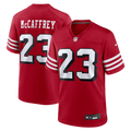 Christian McCaffrey San Francisco 49ers Alternate Game Jersey - Scarlet