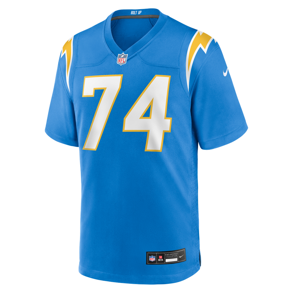 Matt Kaskey Los Angeles Chargers Game Jersey - Powder Blue
