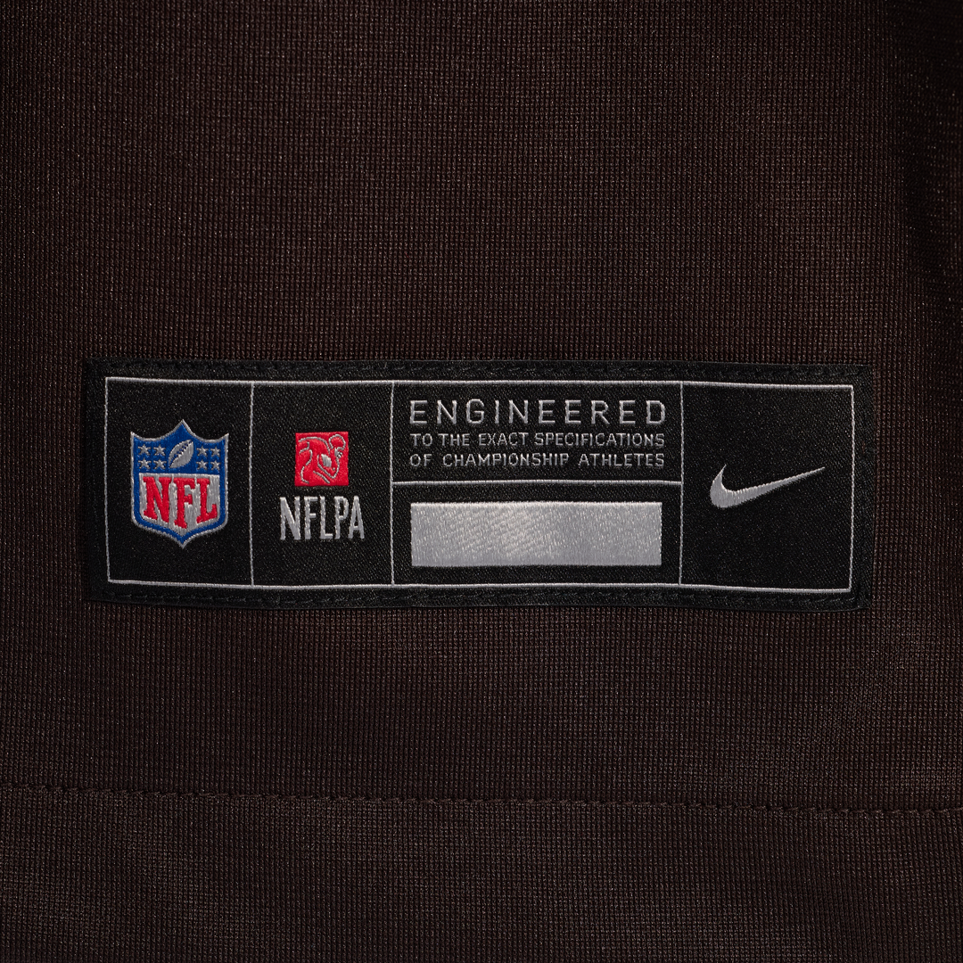 Joe Royer Cleveland Browns Game Jersey - Brown