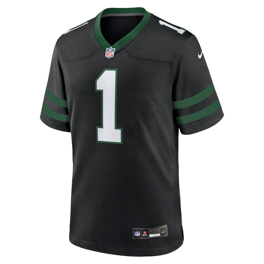 David Bailey New York Jets Alternate Game Jersey - Legacy Black