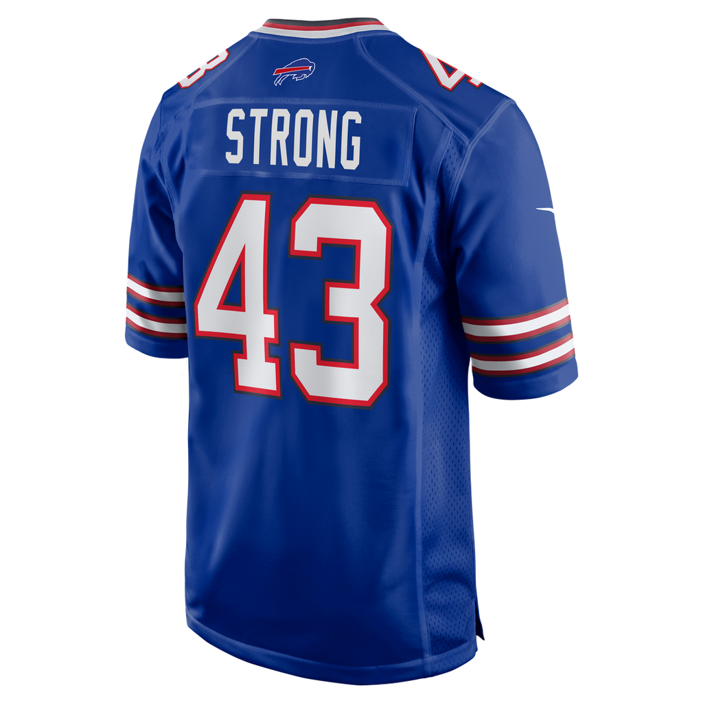 Dorian Strong Buffalo Bills Game Jersey - Royal Blue