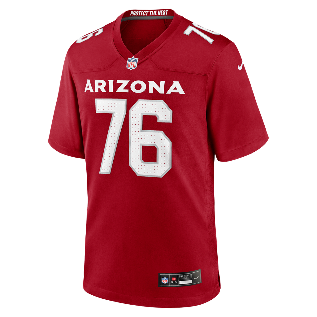 Will Hernandez Arizona Cardinals Game Jersey - Cardinal