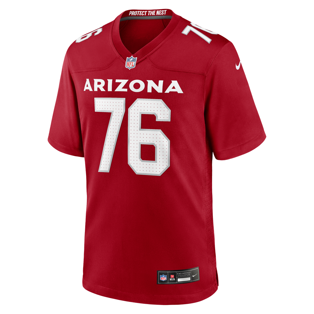 Will Hernandez Arizona Cardinals Game Jersey - Cardinal