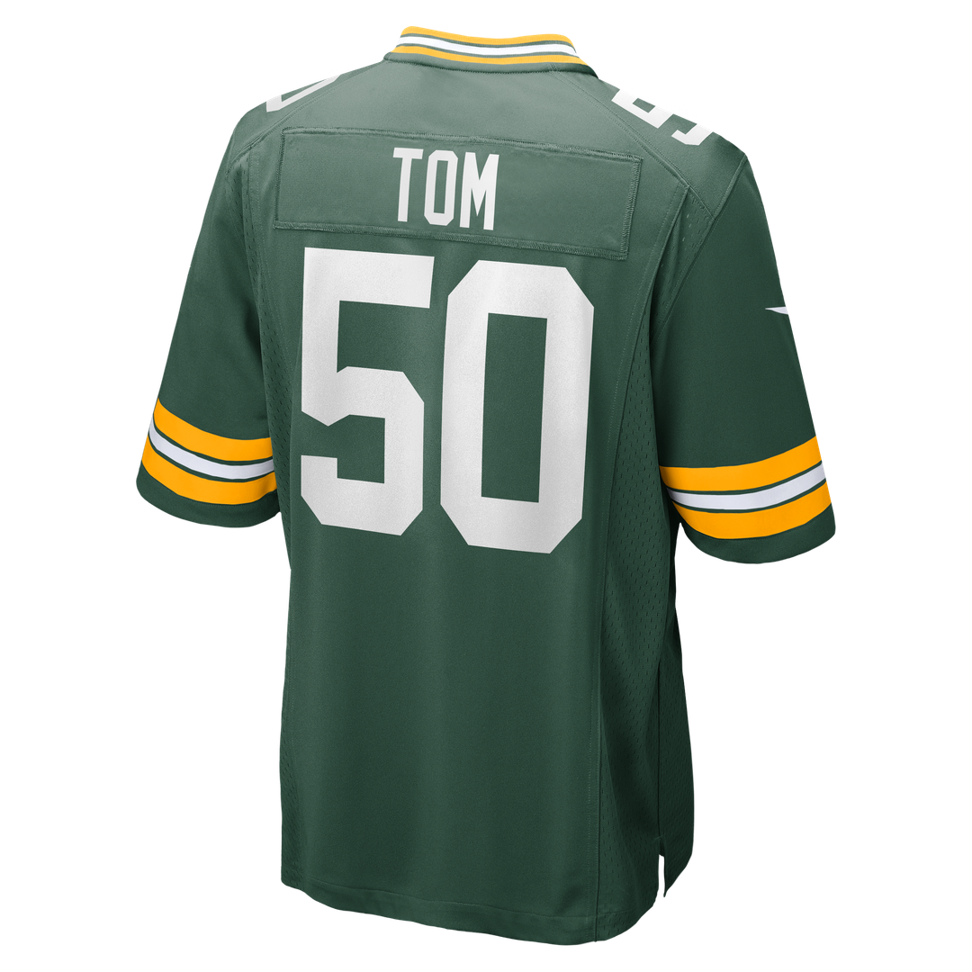 Zach Tom Green Bay Packers Game Jersey - Green