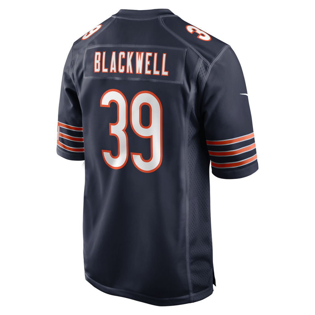 Josh Blackwell Chicago Bears Game Jersey - Navy