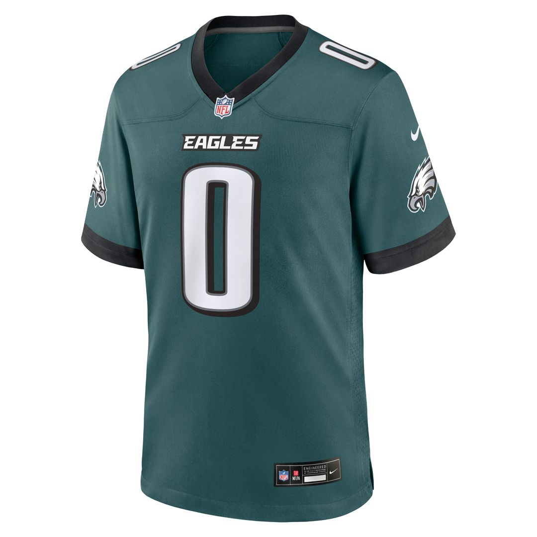 Marquise Brown Philadelphia Eagles Game Jersey - Midnight Green