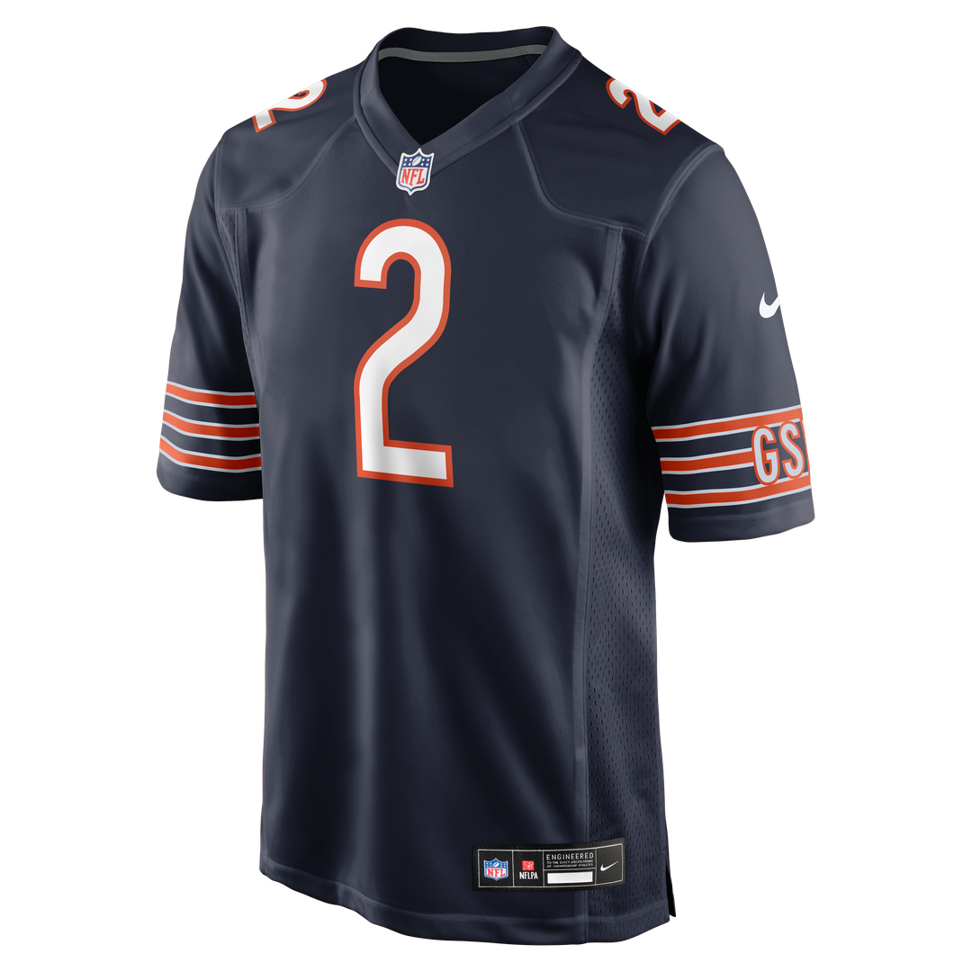 Coby Bryant Chicago Bears Game Jersey - Navy